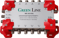 Мультисвитч Green Line MS-3012GL, 3 входа - 12 выходов, оконечный