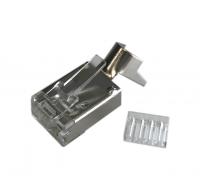 Разъем RJ 45 M/6F Cat 6 FTP сетевой Разъем RJ 45 M/6F Cat 6 FTP сетевой