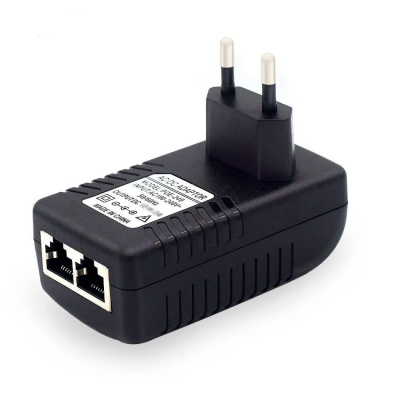 Инжектор питания PoE (стандарта 802.3af) XLY-4805, 48V, 0.5A Инжектор питания PoE (стандарта 802.3af) XLY-4805, 48V, 0.5A