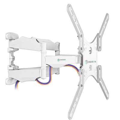 Кронштейн для телевизора Onkron M5 настенный, наклонно-поворотный, 37-70 дюйма, белый