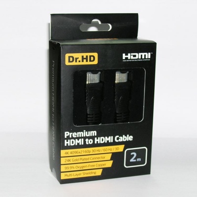 Кабель HDMI Dr.HD Premium 2 м Кабель HDMI Dr.HD Premium 2 м